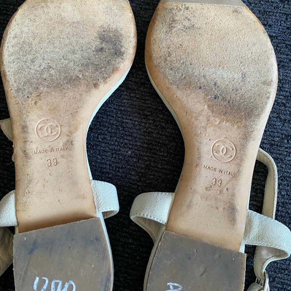 COPY - Authentic Chanel sandals - Picture 3 of 6